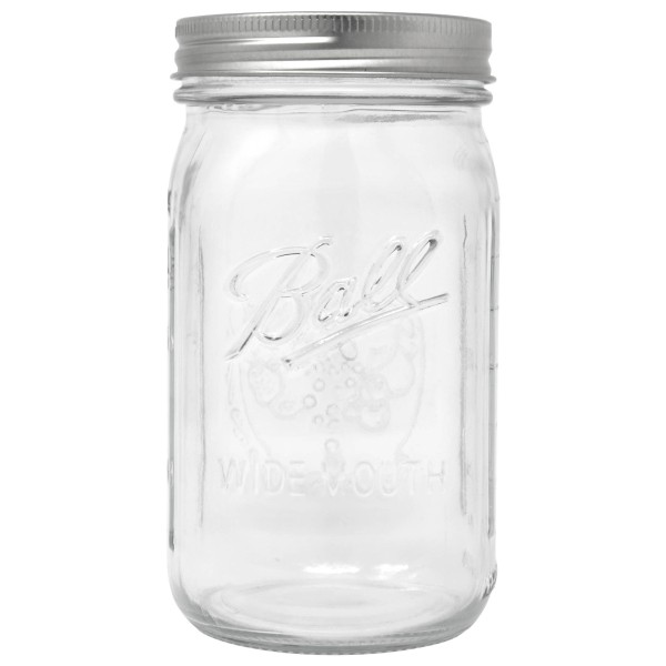 Mason Jar - Einmachglas mit 2-teiligem Deckel 1000 ml