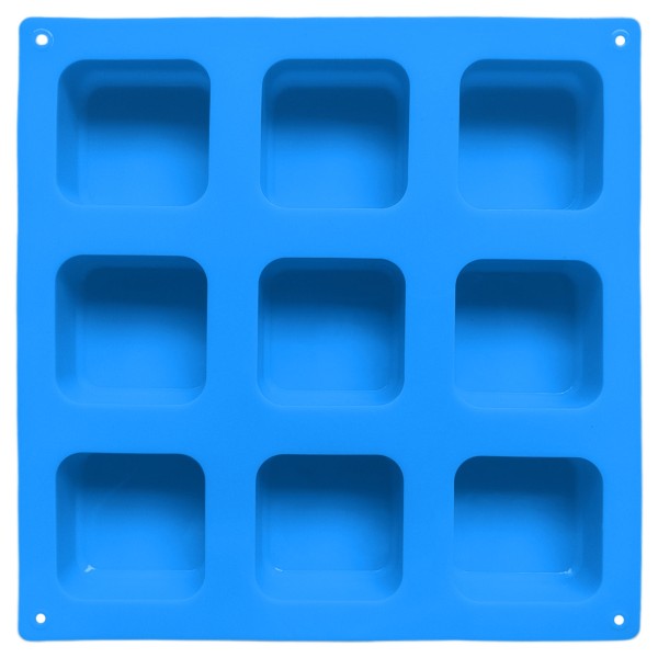 Soap Mould Square – Classic (9 pcs)