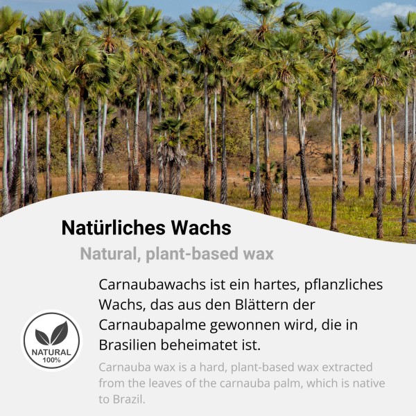 Carnaubawachs T3 Hellfettgrau Pulver