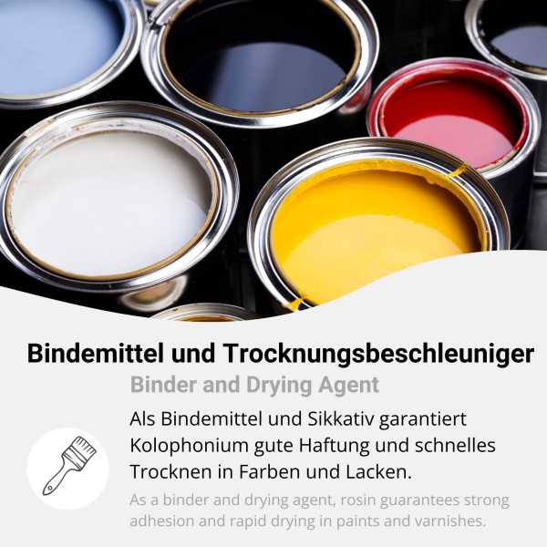 Kolophonium – Balsamharz Gum Rosin WW