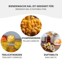 Vorschau: Bienenwachs RAL gelb Pastillen Kerzenwachs Vorschau: Bienenwachs RAL gelb Pastillen Kerzenwachs