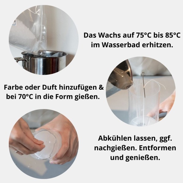 Paraffinwachs Pastillen 56 - 58°C Vollraffinat