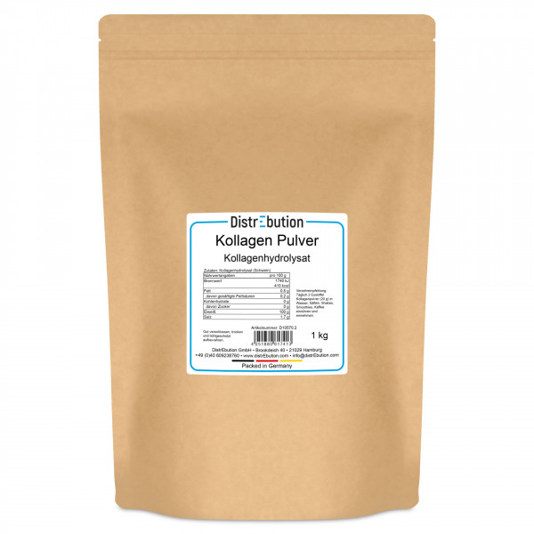 Kollagen Pulver, Kollagenhydrolysat – hydrolysiertes Kollagenprotein