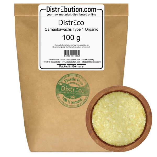 DistrEco • Carnaubawachs Type 1 Organic 100 g