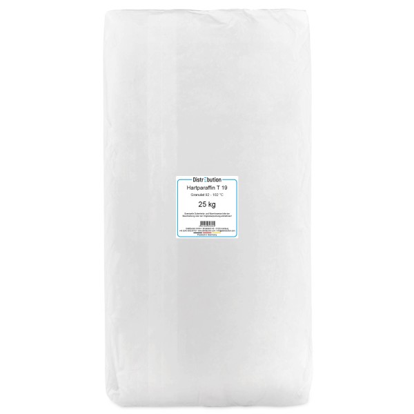 Hartparaffin T 19 Granulat 92 - 102 °C 25 kg