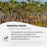 Vorschau: Carnaubawachs T3 Hellfettgrau Schuppen Vorschau: Carnaubawachs T3 Hellfettgrau Schuppen