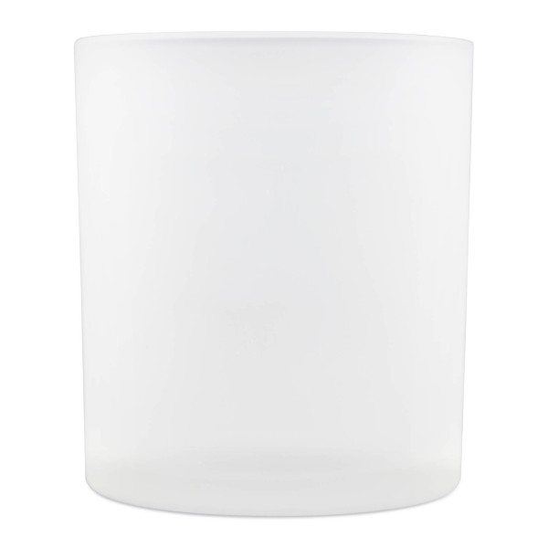 Glass Candle Jar Frosted 300 ml