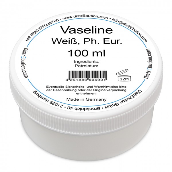100 ml Dose Vaseline weiß Ph. Eur.